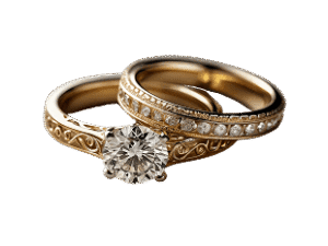 Delicate Halo Ring